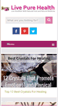 Mobile Screenshot of livepurehealth.net
